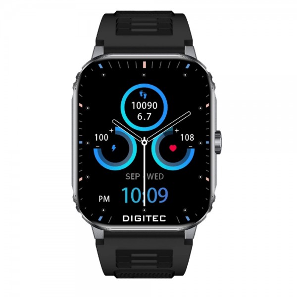 Digitec Alla Smartwatch BK Black Islamic Prayer Timer Digitec Alla Smartwatch BK Black Islamic Prayer Timer